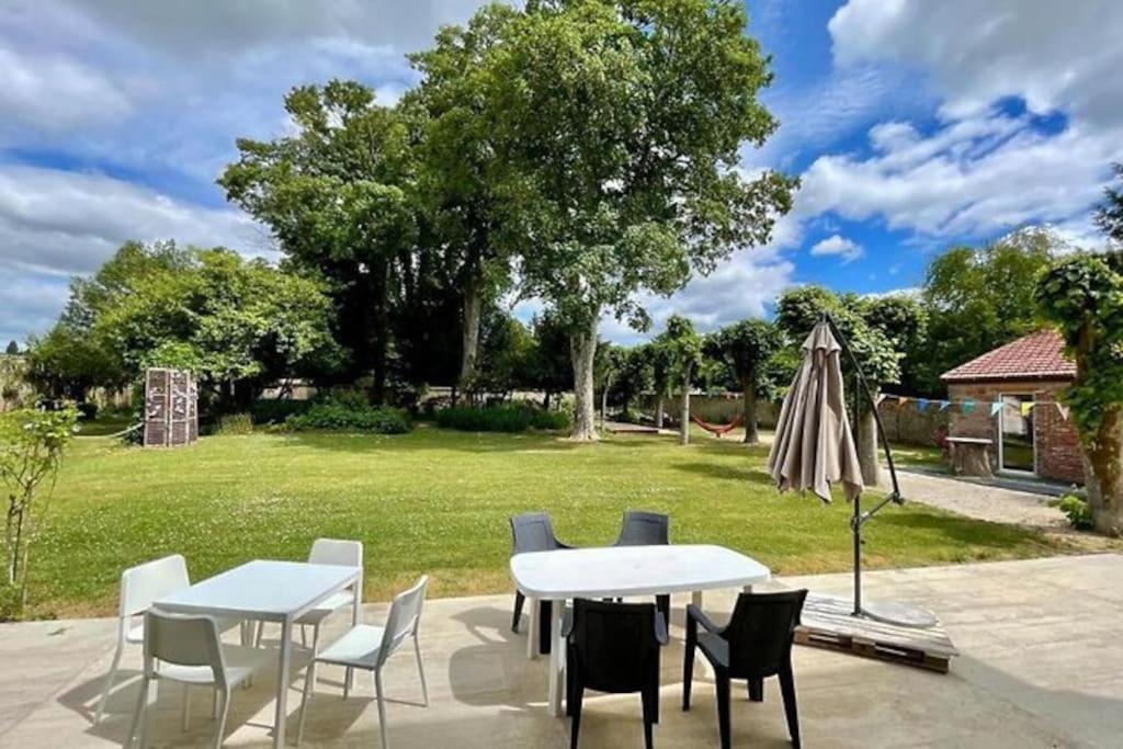 La Demeure De Margot - 24 Couchages Villa Villeneuve-sur-Yonne Exteriör bild